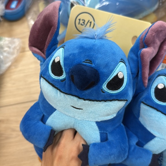 Kids Stitch 3D Plush Slippers - Picture 3 of 5